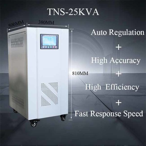 Digital Screen AVR Automatic Voltage Stabilizer 380V 25KVA 30KVA 40KVA
