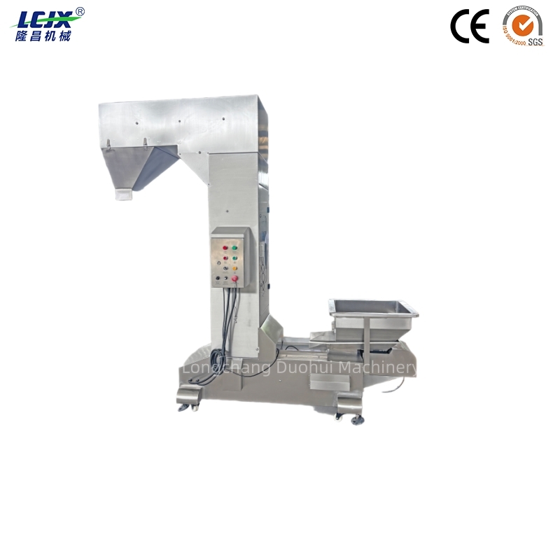 High Efficiency Z Type Bucket Elevator Stainless Steel Vertical Z Shape Material Lifting Conveyor