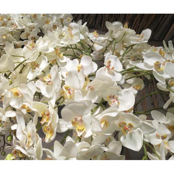 Wedding Decorative Centerpiece Plastic Artificial Plants Phalaenopsis Orchid Tree