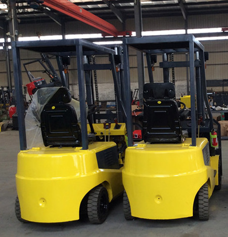 2015 new designed electric forklift operated by battery