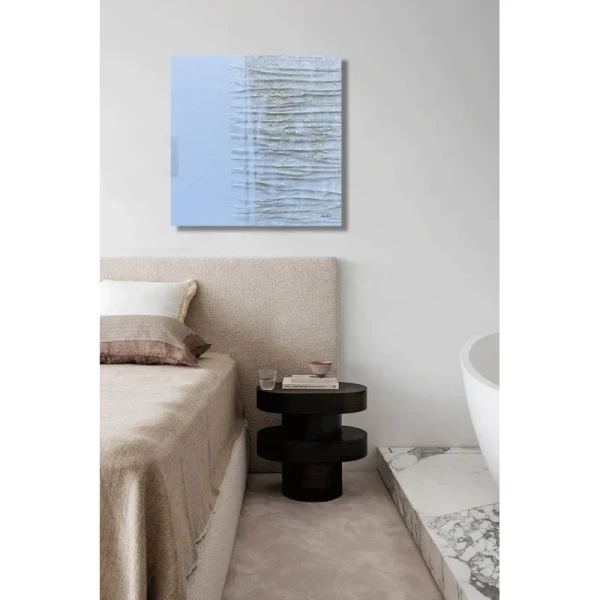 Modern Geometric Mdf Abstract Relief Painting For Living Room Canvas Support Home Decor