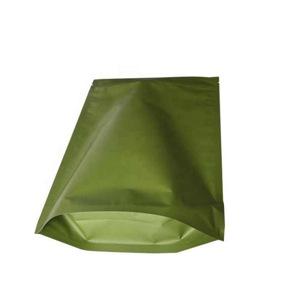 Plastic Custom Printed ZipLock Stand Up Pouch Bags For Cake Powder Matcha Tea Powder