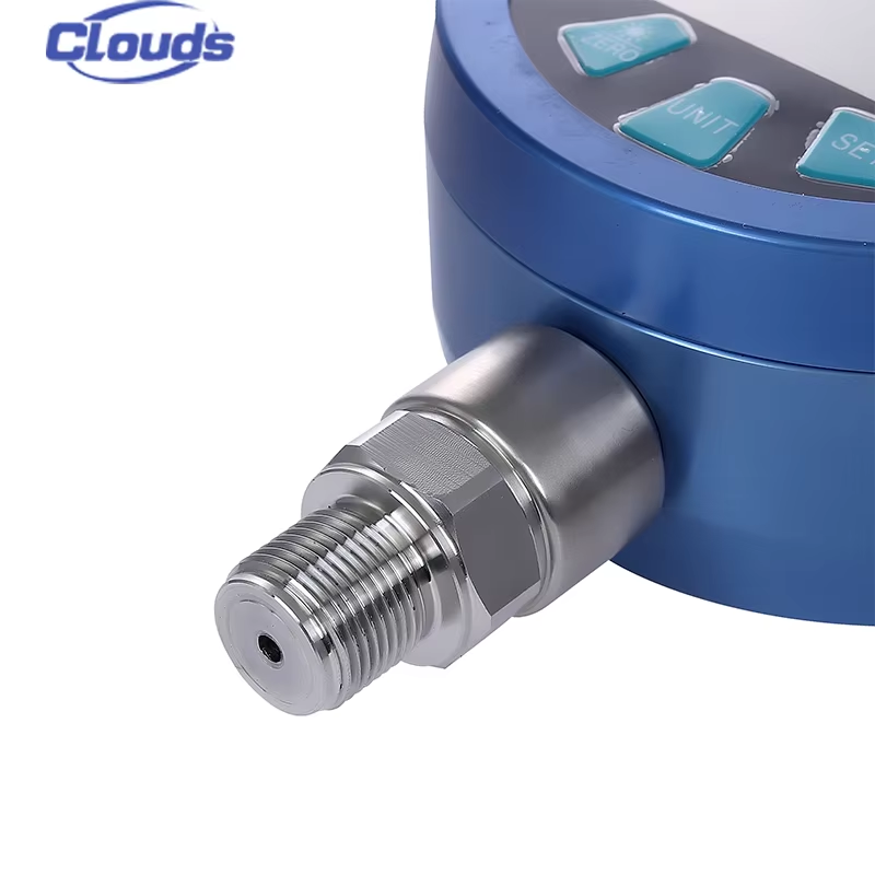 Digital Pressure Gauge with Clear Backlit Display and Zero Point Calibration Function for Accurate and Pressure Measurement
