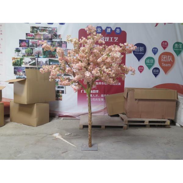 Safe Durable Artificial Cherry Blossom Tree For Housing Estate / Roadside