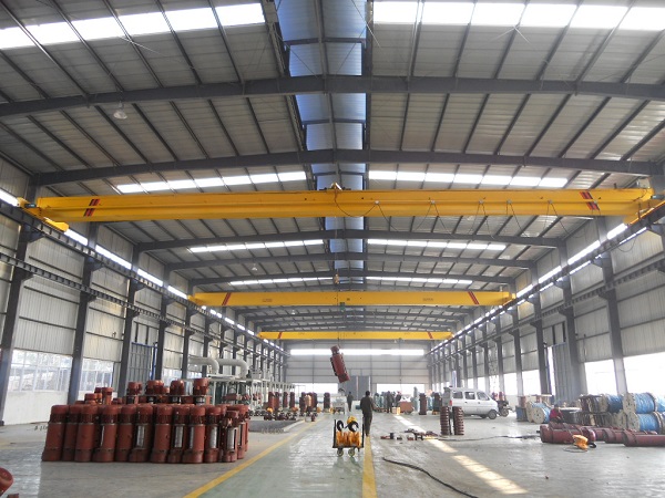 YT Remote Control 5t,10t Single Girder Workshop Overhead Crane with Limit Switch for Sale