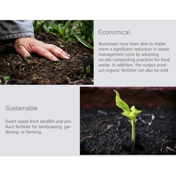 Automatic Food Waste Composting Machine