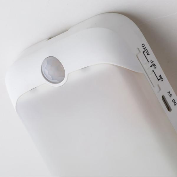 Rechargeable Motion Sensor Light,6-LED Stick Anywhere Wireless Smart Motion Activated Closet Light