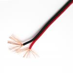 PVC RVB Shielded Speaker Cable Flexible Copper Wire 18AWG 20AWG Red And Black