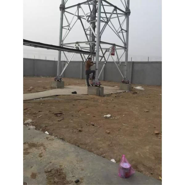 Customized Design 3 Legged Steel Lattice 5G Wifi Telecommunication Tubular Antenna Tower