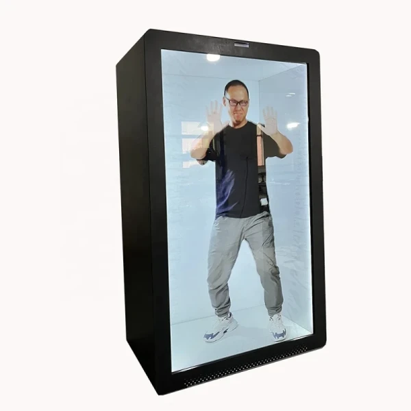 Custom 400cd/M2 Transparent Lcd Screen 55 65" 75" 86 Inch