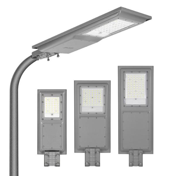100W Solar Powered LED Street Lights ABS Housing SMD 2835 LED Chip 7000lm All In One