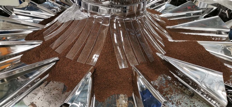 1KG Black Tea Multi Head Scale Hygienic Combination Weigher Machine 2.5L