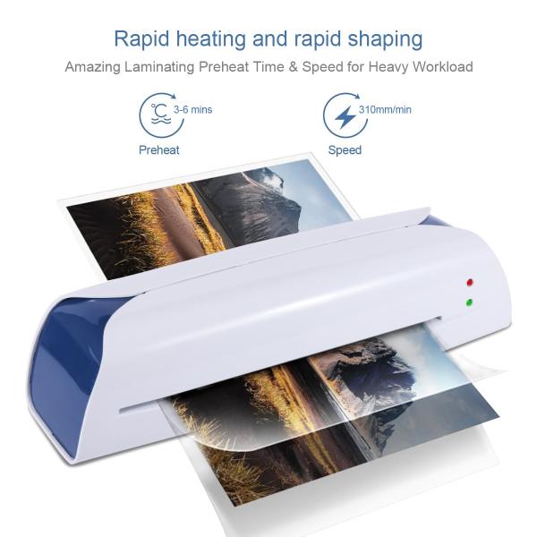 LM2008 Office A4 Laminator Home High Quality Fast Hot Laminating Paper Photo Machine