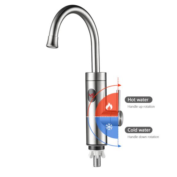 Kitchen Instant Cold And Hot Faucet Electric Heating Faucet