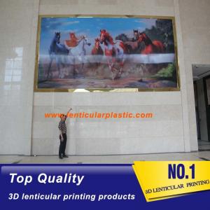 China Large Size Lenticular Picture 3d Movie Poster Flip Printing Lenticular photo For Indoor And Outdoor Decor on sale