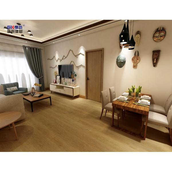 Honey Grapefruit Click Wood Waterproof SPC Flooring 0.15-0.4mm GKBM Greenpy MJ-W6004