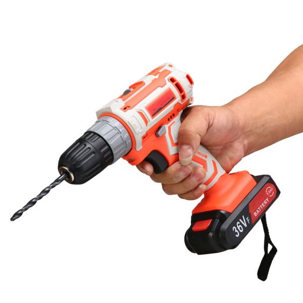 Charging Two Speed Lithium Electric Drill Tool 36V Electric Hammer Drill
