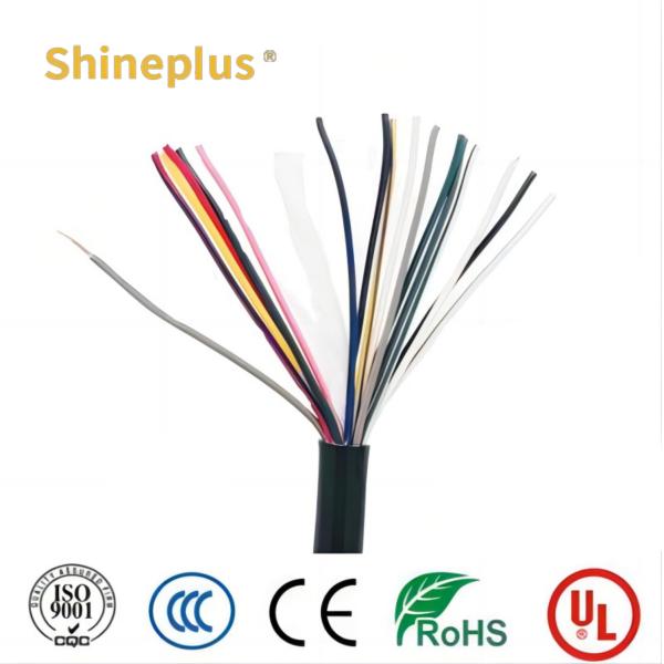 UL2725 Tinned Copper Stranded Cable 1P X 28 2C X 26 For Signal Interference Prevention