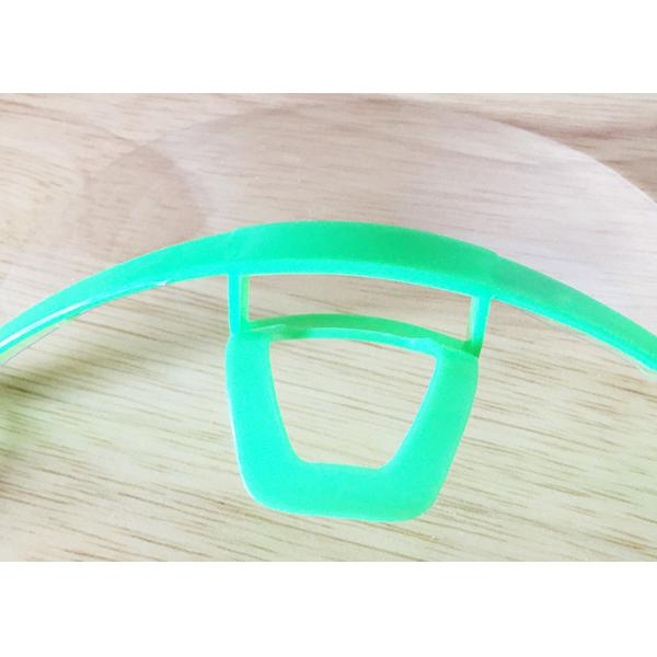Green Catering Anti Spit Transparent Plastic Clear Open Mouth Shield