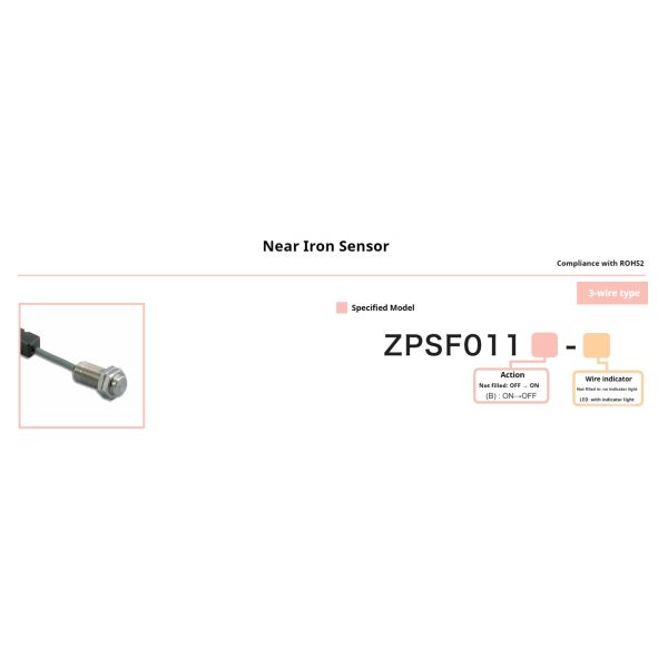 DC5-24V 15mA CNC Machine Tool Near Iron Sensor Magnetic Switch Inductor Proximity Detection Probe Imported From Japan ZPSF011