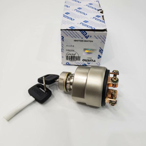 Electric Excavator Ignition Switch 34B0558 Suit LIUGONG Digger