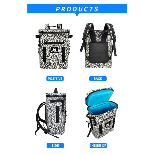 Leopard Portable 25L Large Beer Cooler Refrigerated Bag Cooler Backpack