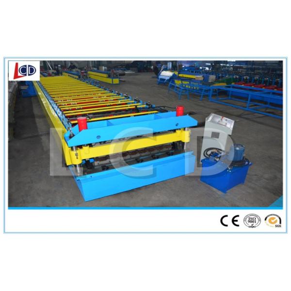 Multi - Purpose Double Layer Roll Forming Machine Space Saving For Warehouse