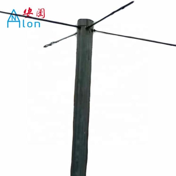 Customized Length Grape Trellis Posts 1.5MM Thickness Various Surface Treatment