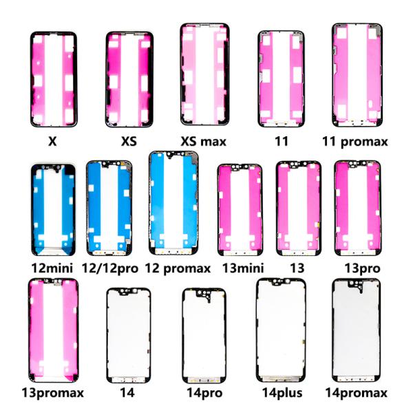 ODM Cell Phone Frame Replacement iphone Front Glass Screen