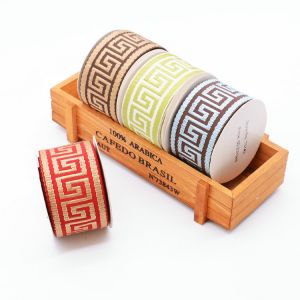Buy cheap Eco Friendly Greek Polyester 42mm Jacquard Ribbon Trim product