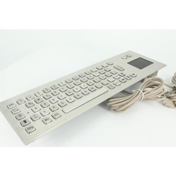 Customized Layout Keyboard With Integrated Touchpad , Wired Connection