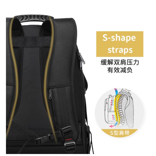 Computer Interlayer Oxford Waterproof Backpack Multifunctional 70l Travel Backpack