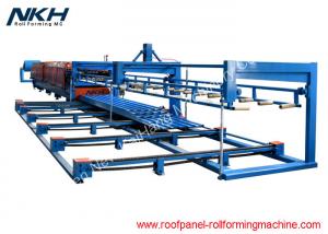 China High Speed Roof Panel Roll Forming Machine , Metal Roof Making Machine on sale