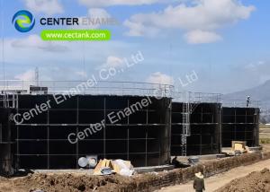 China Customized Color Glass Lined Water Storage Tanks 30000 Gallon For Sludge on sale