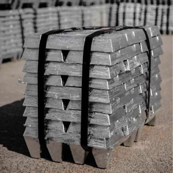 99.99% High Purity Zinc Metal Ingots For Die Casting Alloys Battery Industry