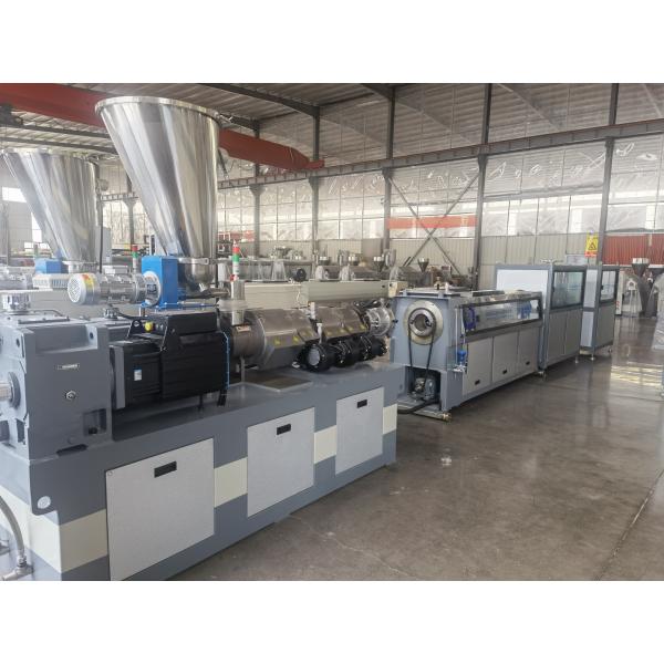 Water Cooling Spiral Pipe Extrusion Line Winding Machine 100m/roll Fully Automatic for Precise Production