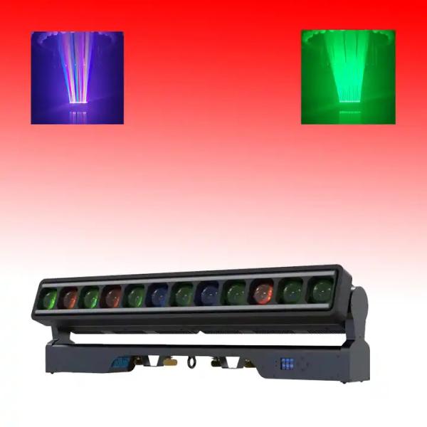 Dj Professional Stage Lighting Dmx RDM RGBW SNAKE 1240 12x40W LED Zoom Wash Strobe Pixel Beam Bar Moving Head Light