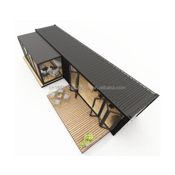 Galvanized Steel Square Tubes Used in Modern Design Portable 20FT 40FT Container House for Outdoor