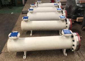 Buy cheap Shell &amp; Tube Water Chiller Heat Exchanger , Shell And Tube Condenser For Cooling Industry product
