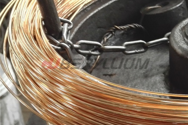 TB00 TD04 TF00 TH04 C17500 beryllium copper spring wire DIN 2.1285