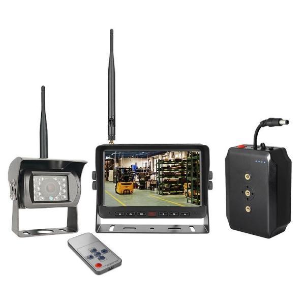 IP67 Forklift Wireless Camera System 7 Inch Wireless Forklift Camera Precision