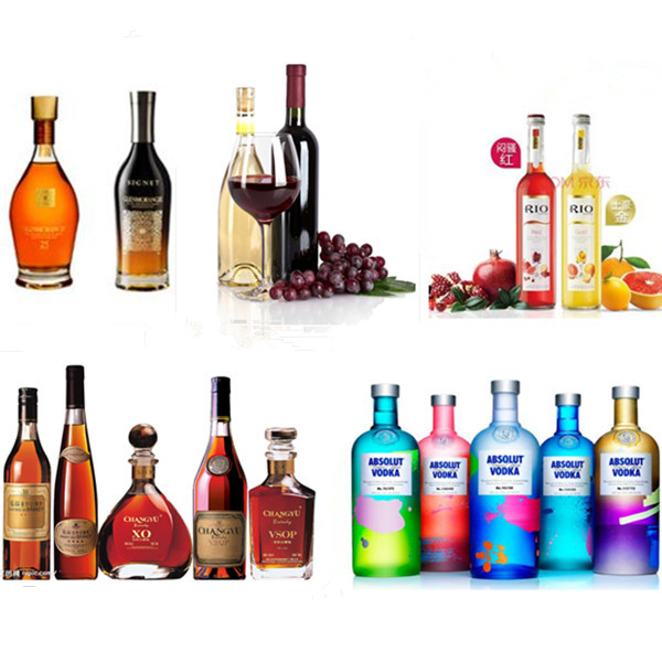Flexible Module Wine / Whisky Automatic Liquid Filling Machine Tight Seal