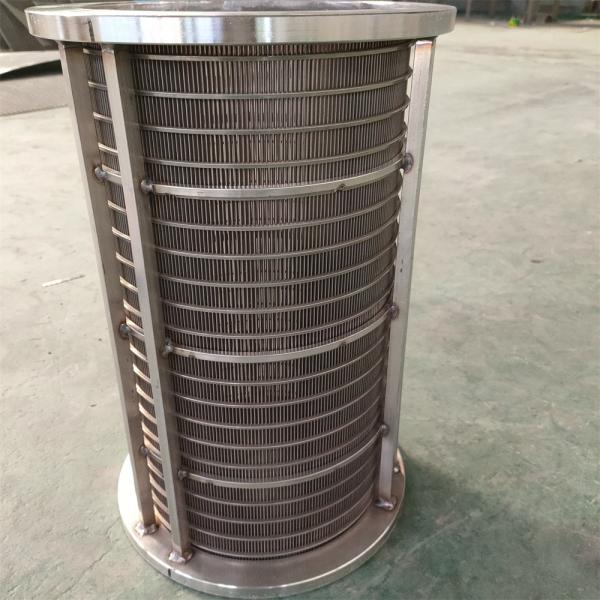 Stainless Steel 304 Water Well 3mm Thick Wedge Wire Screen Filter