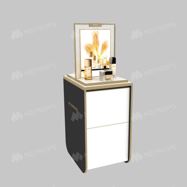 Retail Display Rack Minimalist Multifunctional Cosmetic Display Cabinet for Beauty Shop Interior Design