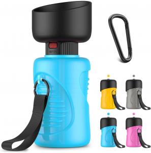 China 2 in 1 Foldable Travel Walking Pet Water Bottle for Dogs on sale