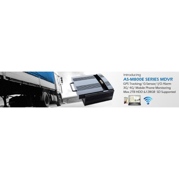 4CH SD Card & Hard Disk School Bus Mobile DVR With Optional GPS 3G/4G