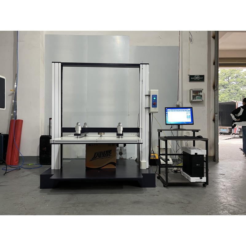 Computerized Carton Compression Testing Machine Servo Box Compression Strength Tester ASTM D642 TAPPI T804