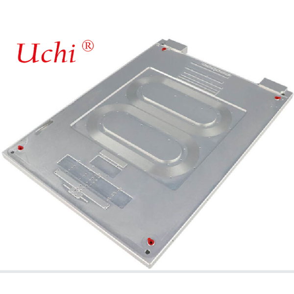 Deep-Buried Copper Pipe Double Loop Fiber Laser Water Cooling Cold Plate