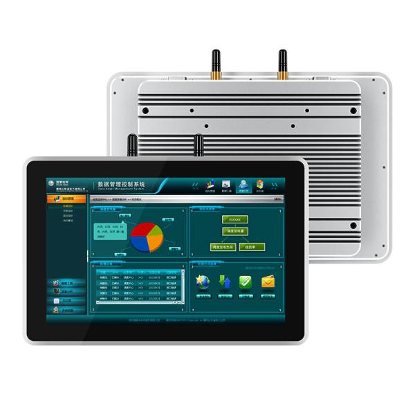 Silver HD1920*1080 Industrial Capacitive All In One Touch Screen Computer 11.6 Inch With Window OS