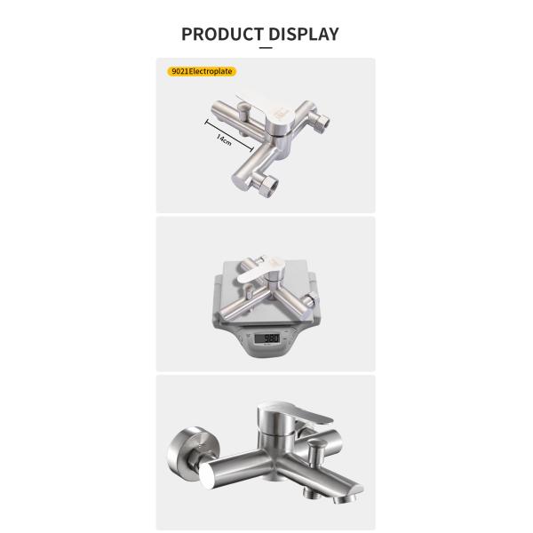 Strong Corrosion Resistance Stainless Steel Bath Fixtures Easy To Clean